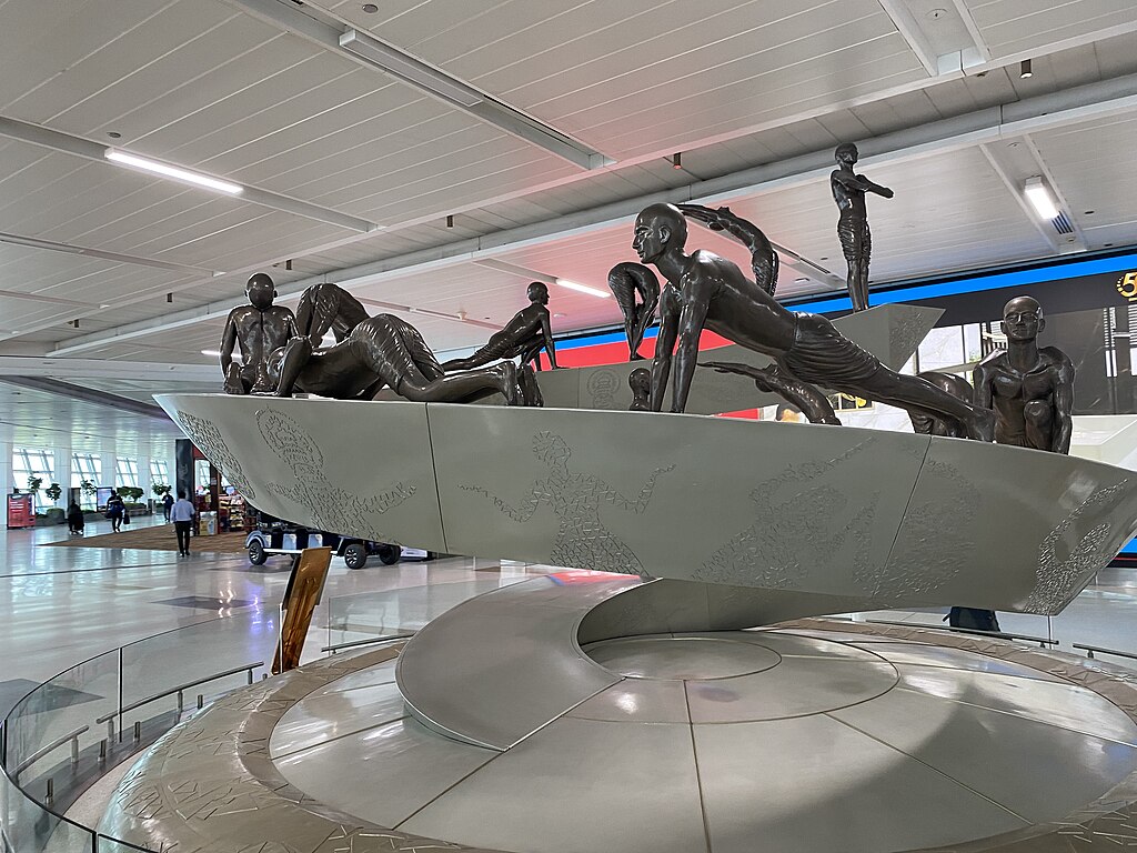 Woman poses in airport stock photo. Image of adult, indoor - 20719654