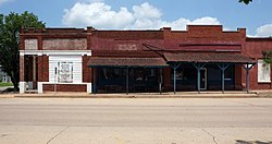 Historic US 66 mentre attraversa Depew