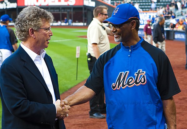 Manuel with Dewayne Staats on June 19, 2009.