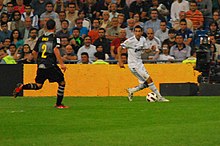 Di María lors du Trophée Santiago Bernabéu 2010.