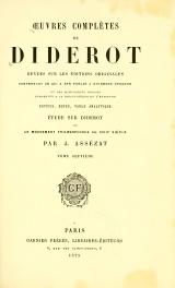 Diderot - Œuvres complètes, éd. Assézat, VII.djvu