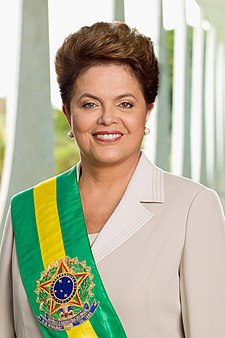 Oficiální fotografie prezidentky Rousseffové