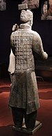 Qin charioteer, back