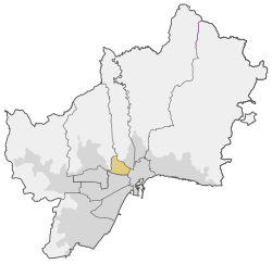 Bailén-Miraflores'in konumu