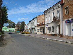 Katunäkymä kantakaupungista.