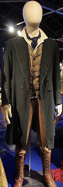 The Eighth Doctor's costume in this episode, on display at the Doctor Who Experience. Doctor Who Experience (16583260081).jpg