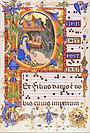 "Puer natus est nobis" in a codex