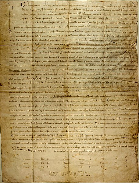 File:Dotación del Cid a la catedral de Valencia 1098.jpg