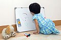 Drawing baby girl, Children's paintings, Iranian Child نقاشی کشیدن دختر بچه 09.jpg