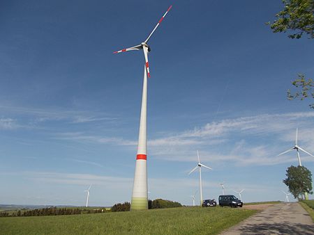 Dreikopf Hunsrück Windpark