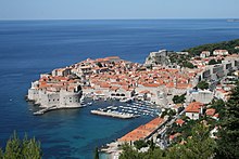 The most popular view of Dubrovnik's old town Dubrovnik .jpg