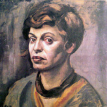 Self-portrait by Elfriede Lohse-Wachtler, who was murdered at Sonnenstein Euthanasia Centre in 1940. ELW-Selbstportrait.jpg