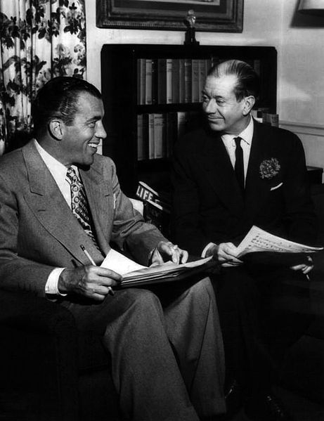 File:Ed Sullivan Cole Porter Toast of the Town 1952.JPG