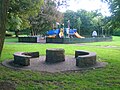 A play area near the visitors centre in 2007