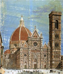 Emilio de fabris, prima proposta per la facciata del duomo di firenze.jpg