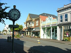 Straßenbild in Old Town Eureka