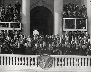 <span class="mw-page-title-main">Third inauguration of Franklin D. Roosevelt</span> 39th United States presidential inauguration