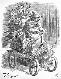 Father Christmas Up-To-Date, Punch, Dec 1896.jpg