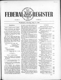 Thumbnail for File:Federal Register 1946-05-11- Vol 11 Iss 93 (IA sim federal-register-find 1946-05-11 11 93).pdf