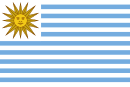 Vlag van Uruguay, 1828–1830