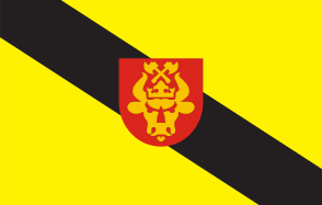 Enččen municipalitetan flag