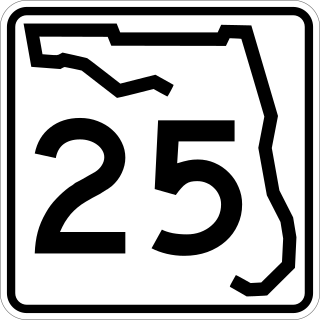 <span class="mw-page-title-main">Florida State Road 25</span> Highway in Florida