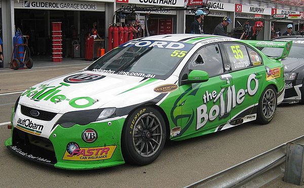 Paul Dumbrell at the 2010 Clipsal 500.