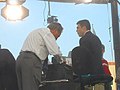 Fowler and Lee Corso - College Football GameDay - 2002 Red River Shootout