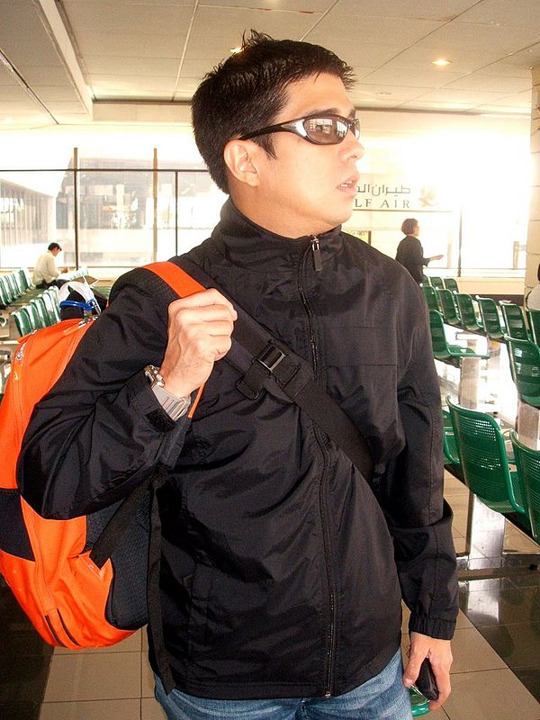 Magalona at Ninoy Aquino International Airport in 2007