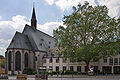 Heilig-Geist-Kirche mit dem Chor der ehemaligen Dominikanerkirche und Annex-Klosterbauten, von Nordosten gesehen