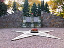 Soviet memorial in the New Cemetery