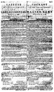 Miniatuur voor Bestand:Gazette du département de l'Ems occidental = Courant van het departement van de Wester Eems 23-07-1811 (IA ddd 010170882 mpeg21).pdf