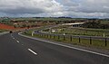 Looking south from the Midland Highway along section 2 towards the Lewis Bandt Bridge and Waurn Ponds.