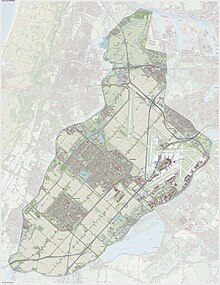 Topographic map of Haarlemmermeer, June 2015