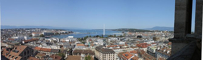 Geneva Panorama from St. Pierre