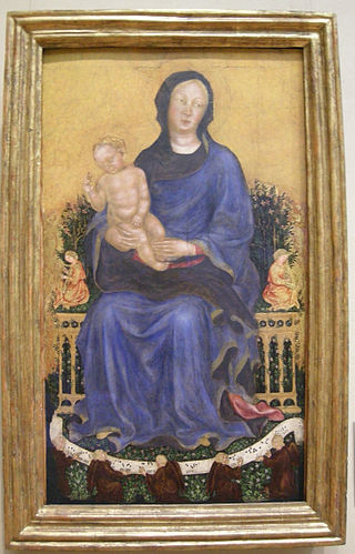 <i>Davis Madonna</i> Painting by Gentile da Fabriano