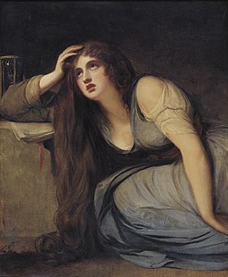 George Romney - Lady Hamilton as The Magdalene (c.1791)