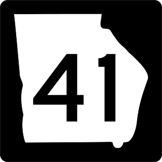 <span class="mw-page-title-main">Georgia State Route 41</span> State highway in Georgia, United States