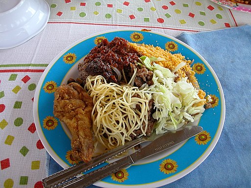 Ghanaian Wache (Waakye) cuisine food