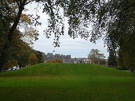 The earthwork known as Giant's Brae, on Leith Links