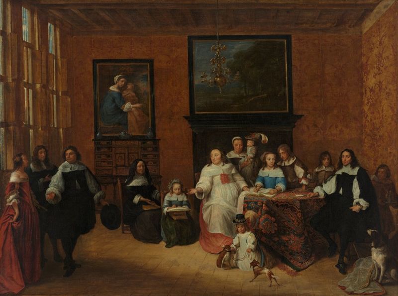 File:Gillis van Tilborgh - Group portrait in an interior.jpg