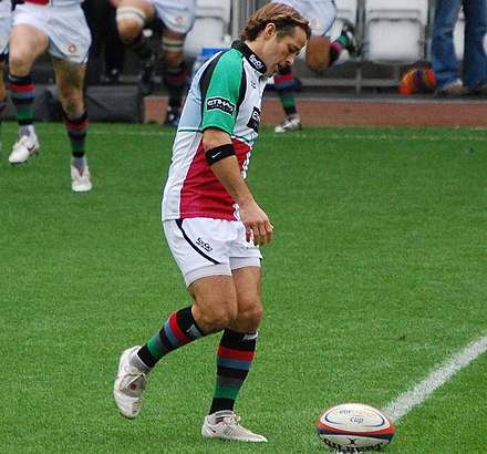 Gomarsall in action for Harlequins