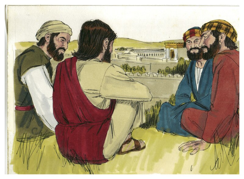 File:Gospel of Luke Chapter 21-9 (Bible Illustrations by Sweet Media).jpg