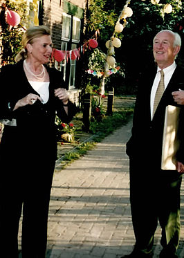 Herman Lerou en zijn vrouw Marlies in 2012