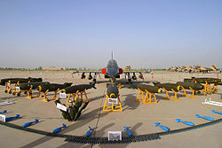 HESA Azarakhsh displayed in Vahdati Airbase.jpg