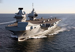 HMS Queen Elizabeth 2018