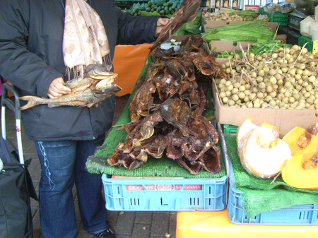 Haagse markt stand