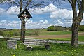 * Nomination Wayside cross near Hagenheim with view to Hofstetten. --Photokid261 18:33, 17 May 2015 (UTC)*  Comment severe CA at the trunks. Magenta (right) and green (left). All in all a good image! --Hubertl 20:49, 17 May 2015 (UTC)  Done CA corrected, please take another look. --Photokid261 16:45, 19 May 2015 (UTC) * Promotion Good quality. --Hubertl 16:59, 19 May 2015 (UTC)