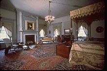 Mansion bedroom with original furnishings Hampton NHS7.jpg