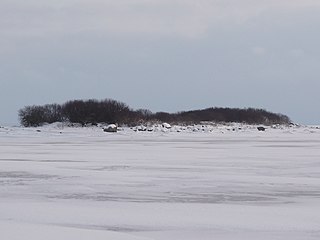 Hanerahu Island in Estonia